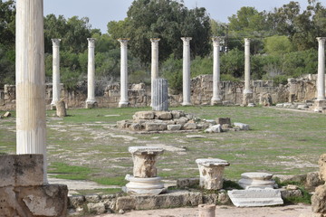 Fototapeta premium Greek ancient city of Cyprus Salamis