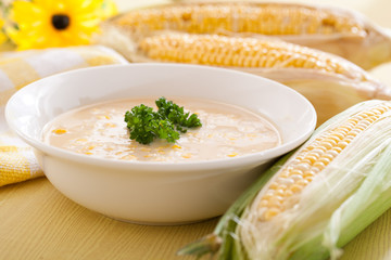 Corn soup