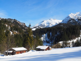 Winter im Karwendelgebirge