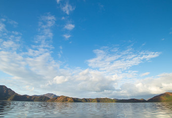 冬・風景・紅葉・快晴