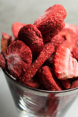 freeze-dried strawberries slices 