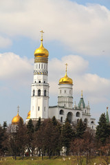 Fototapeta na wymiar view of Ivan the Great Bell Tower