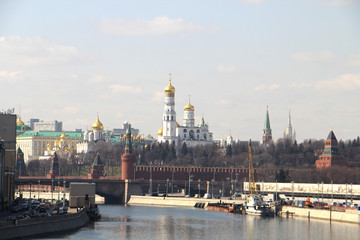 Obraz premium view of the Moscow Kremlin