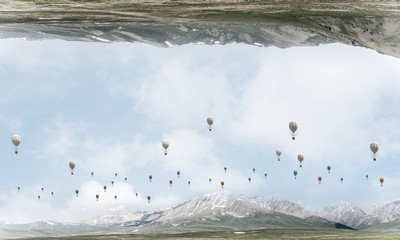 Breathtaking landscape view.