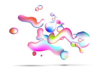Abstract liquid background.