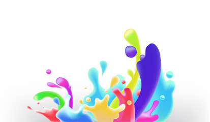 Abstract liquid background.