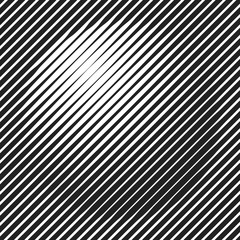 Obraz premium Lines with different width and shape that makes a sphere