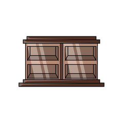 empty shelves unit icon