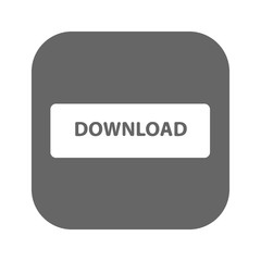 Web download icon, buttons