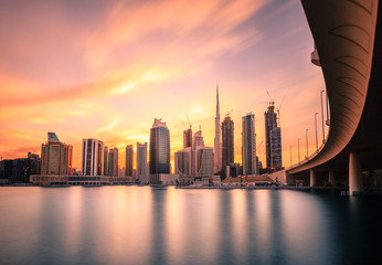 Skyline du centre-ville de Dubaï