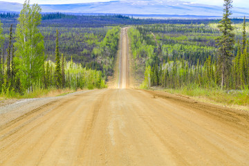 The Dalton Highway in Alaska