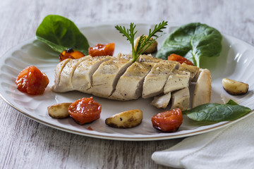 Grilled chicken breast