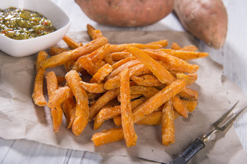 Sweet potatoes fries