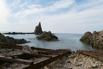 Iron rail to the sea, Almeria