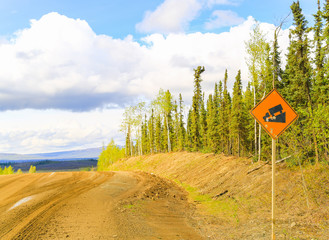 The Dalton Highway in Alaska