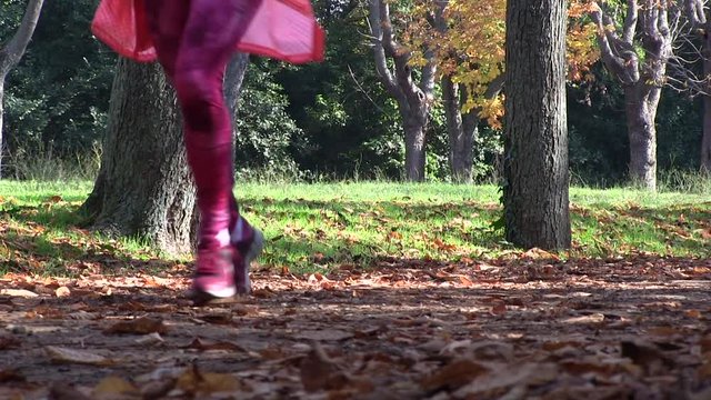 Roma, Italia. Villa Pamphili. Persone che fanno sport