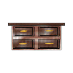 chest of drawers icon