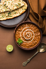 Dal makhani or dal makhni is a popular food from Punjab / India made using  whole black lentil, red...