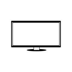 flat television icon