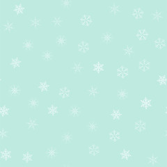 Christmas festive seamless pattern of snowflakes. For design postcards, greeting, invitation.
