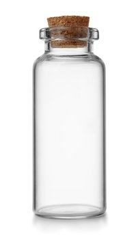 Small Empty Glass Vial