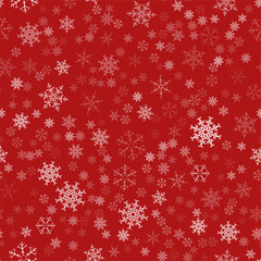 frame of snowflakes. Christmas festive background. To design posters, postcards, greeting, invitation for the new year.