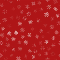 frame of snowflakes. Christmas festive background. To design posters, postcards, greeting, invitation for the new year.