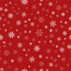 frame of snowflakes. Christmas festive background. To design posters, postcards, greeting, invitation for the new year.