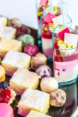 colorful sweet treats
