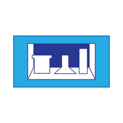 shelf with decorative objects