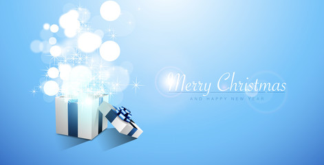 regalo di natale, luce, sorpresa, magia © xyz+
