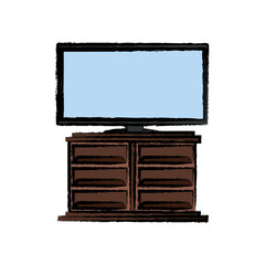flat television icon