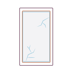 rectangle mirror icon 