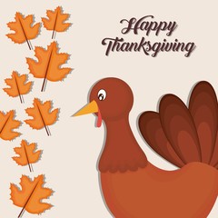 happy thanksgiving card