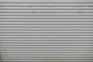 Obraz premium Plastic garage entrance door texture
