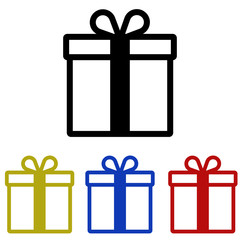 Gift box icon