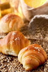 fresh domestic croissants