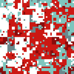 Christmas Pixel Pattern