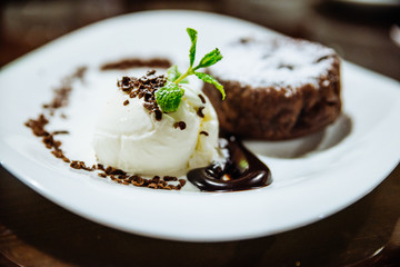 Hot Chocolate Pudding , Fondant