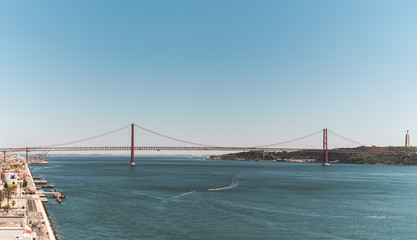 25 de Abril Bridge in Lisbon