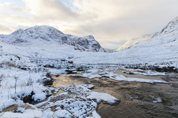 Obraz premium Frozen Scotland