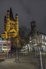 Fototapeta na wymiar Eglise Saint Martin de Cologne
