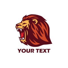 Roaring Lion Logo Template