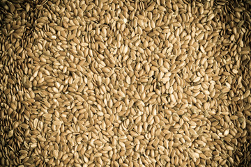 Healthy diet. Flax seeds linseed as natural food background