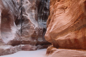 Le Siq - Pétra - Jordanie