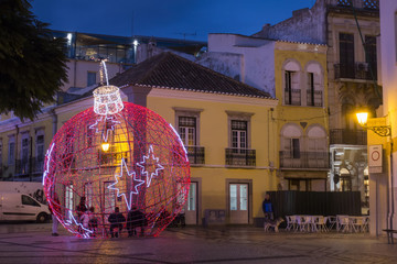Christmas ball in Faro city © Mauro Rodrigues