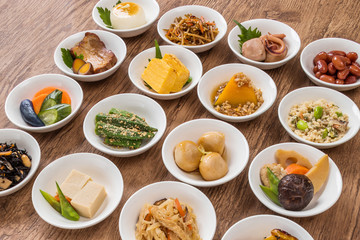 和食　ご飯のおかず集　Side dishes of rice japanese food