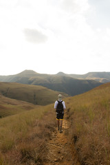 Fototapeta premium An International Hiker