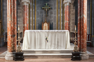 Church Altar - obrazy, fototapety, plakaty