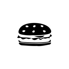 burger icon. Breakfast Icon. Premium quality graphic design. Signs, symbols collection, simple icon for websites, web design, mobile app